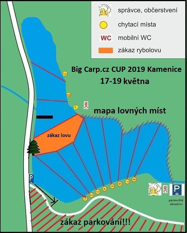 Big Carp CUP 2019 on-line přenos